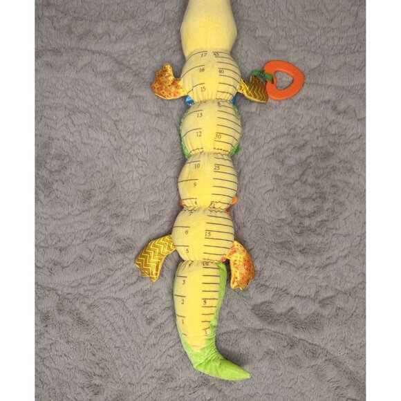 Lamaze Alligator Sensory Crinkle Teether Plush Toy 24" NWOT - Picture 6 of 6